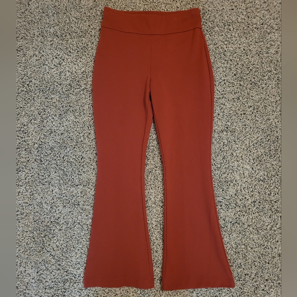 Express Columnist Flare High Rise Pants